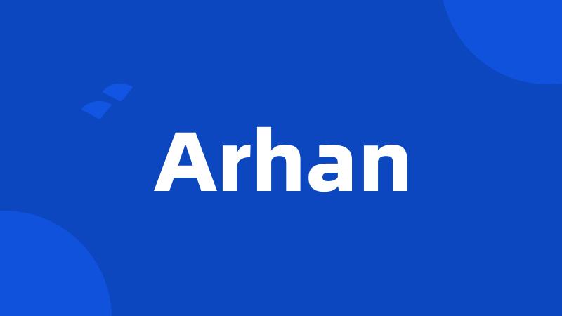 Arhan