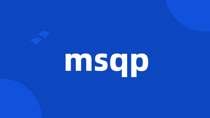 msqp