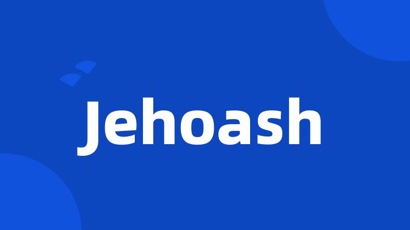 Jehoash