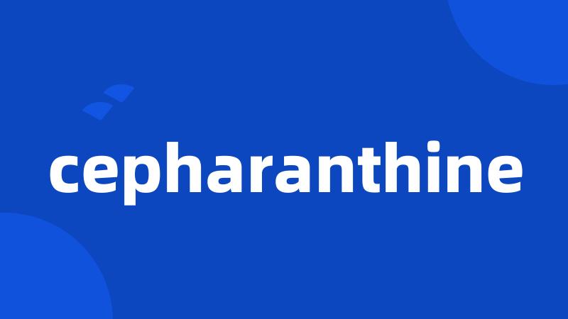 cepharanthine