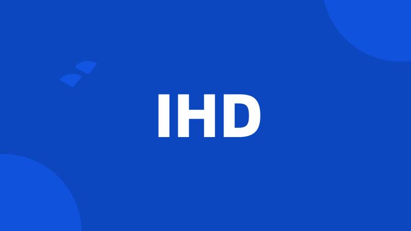 IHD