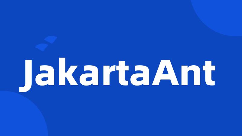 JakartaAnt