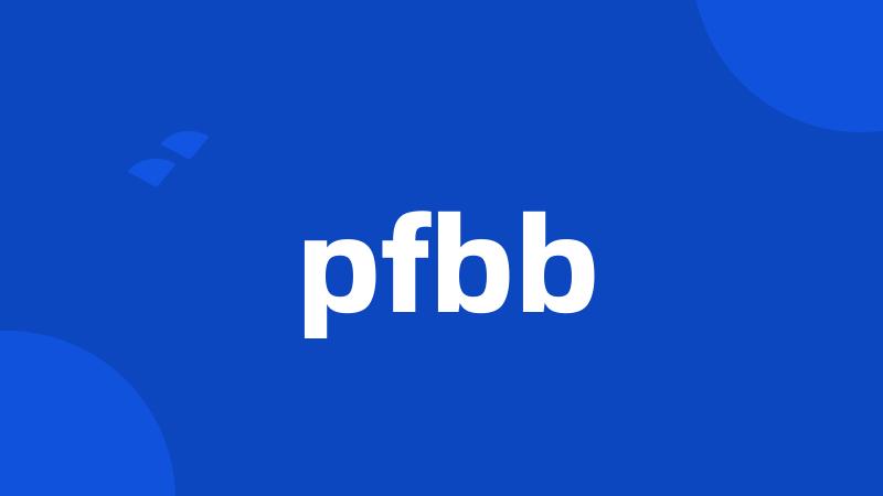 pfbb