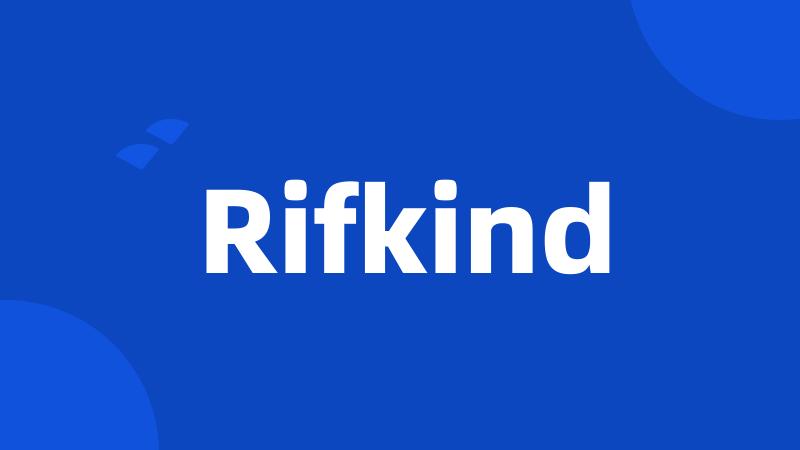 Rifkind