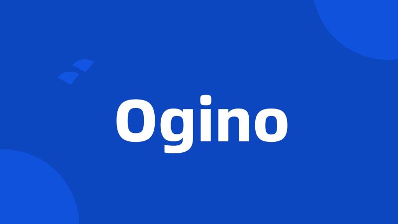 Ogino