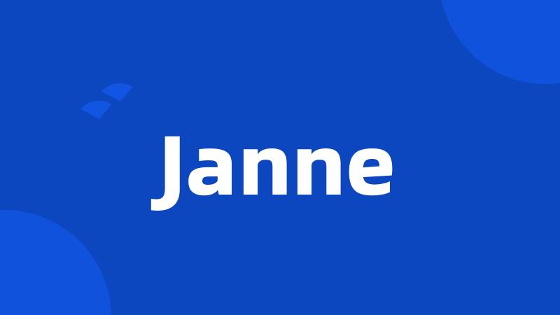 Janne