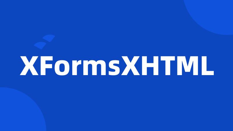 XFormsXHTML