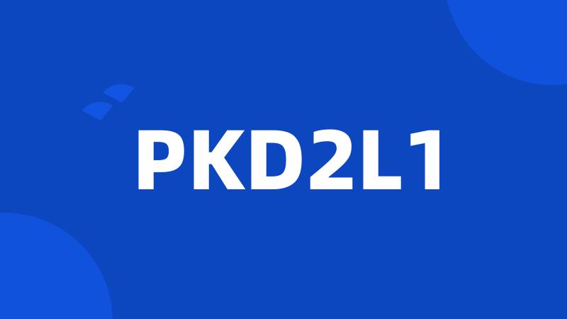 PKD2L1