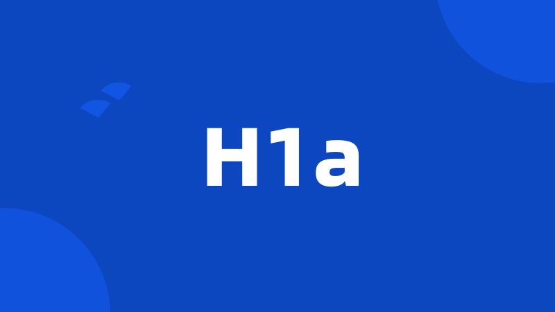 H1a