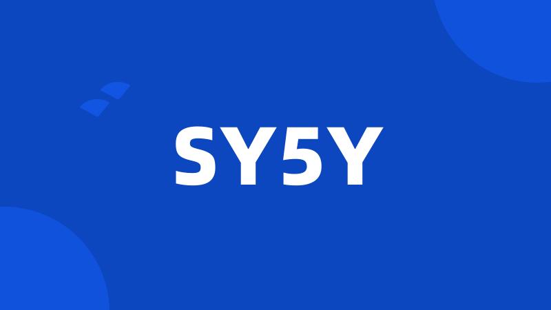 SY5Y