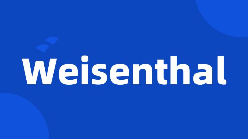 Weisenthal