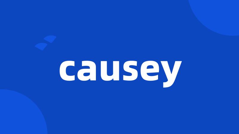 causey