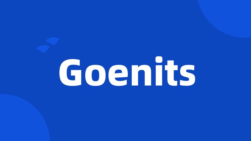 Goenits