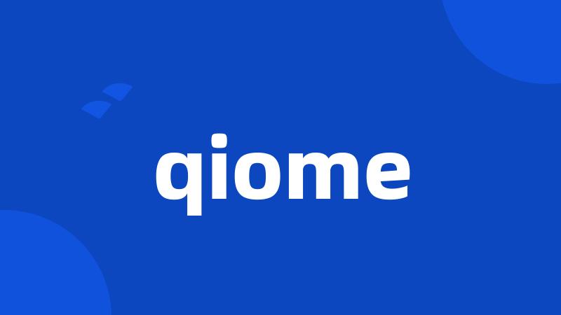 qiome