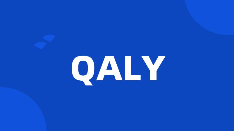 QALY