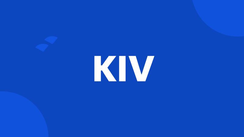 KIV