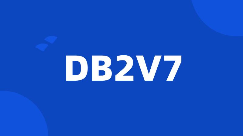 DB2V7