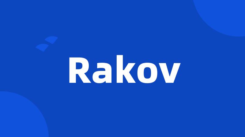 Rakov