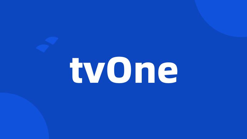 tvOne