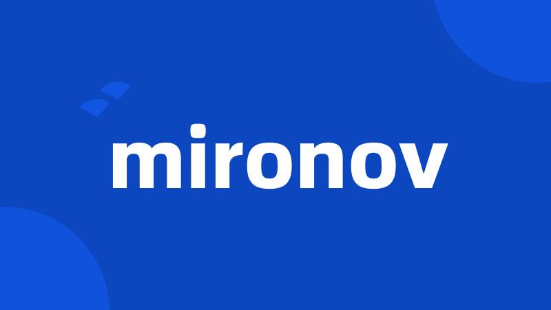 mironov