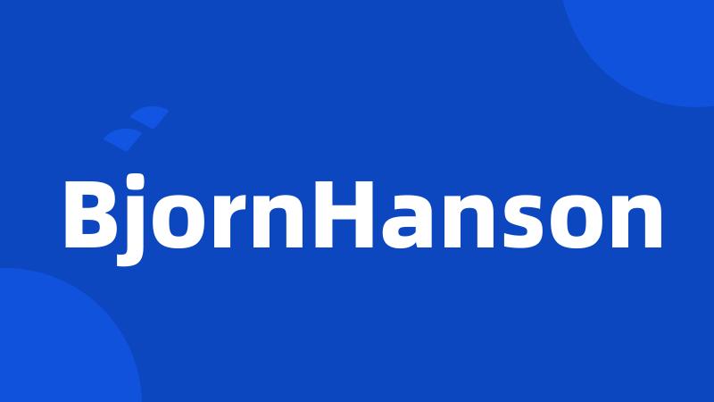 BjornHanson