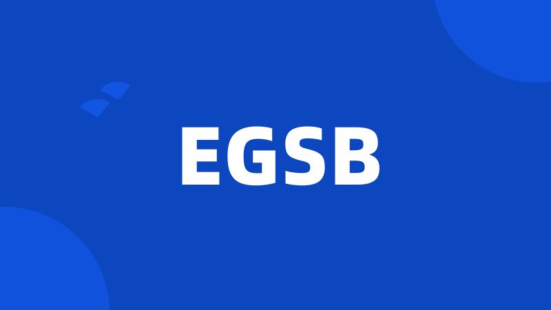 EGSB