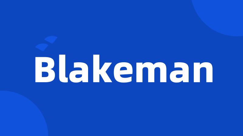 Blakeman