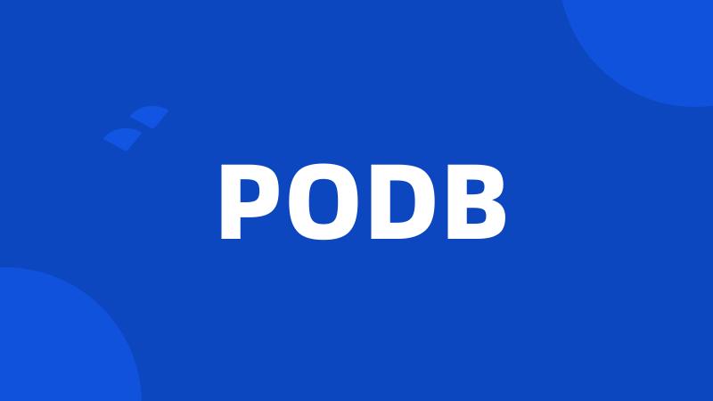 PODB