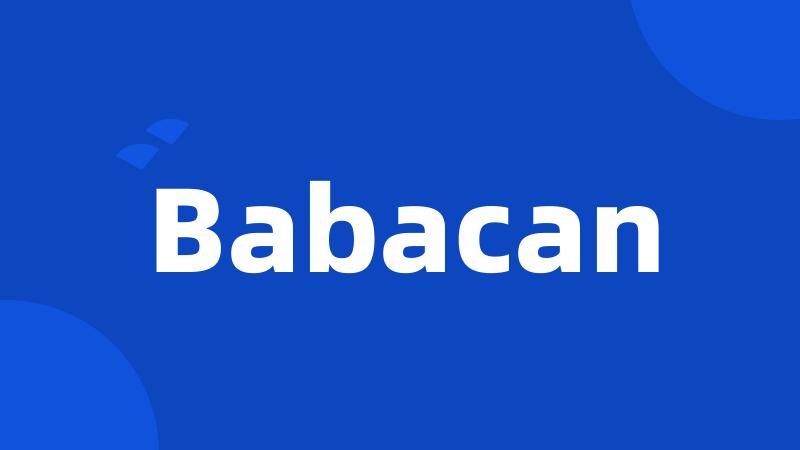 Babacan