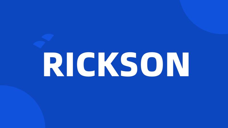 RICKSON