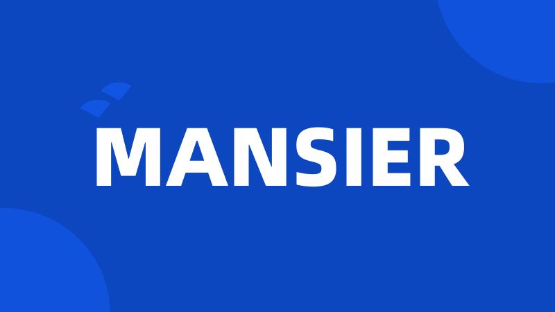 MANSIER