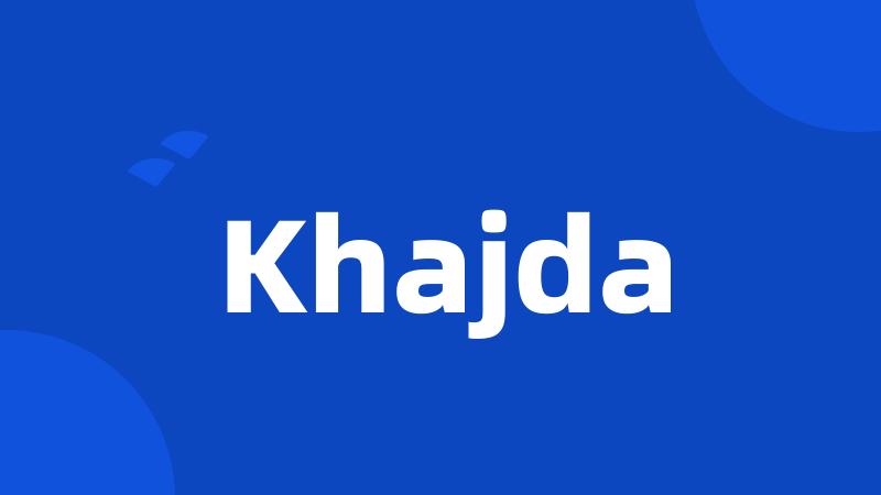 Khajda