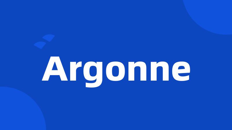 Argonne