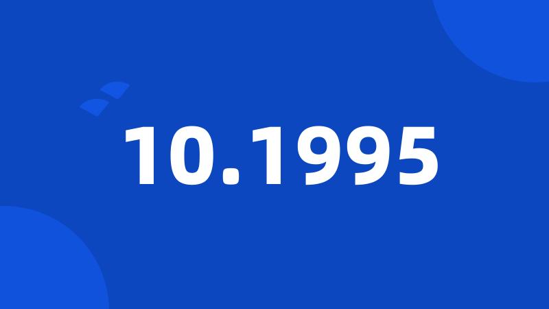 10.1995