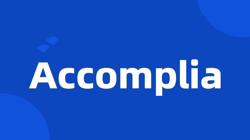 Accomplia