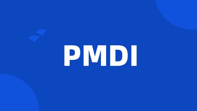 PMDI