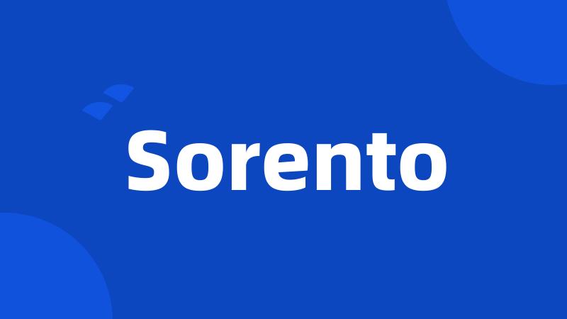 Sorento