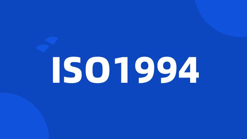 ISO1994