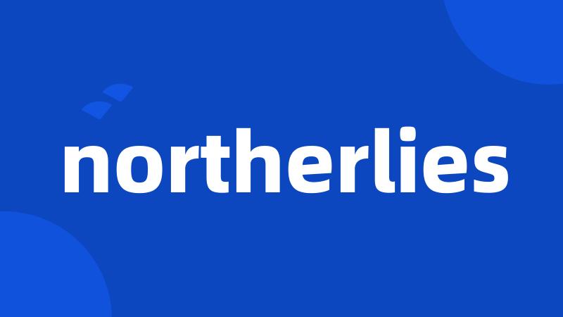 northerlies