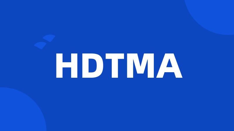 HDTMA