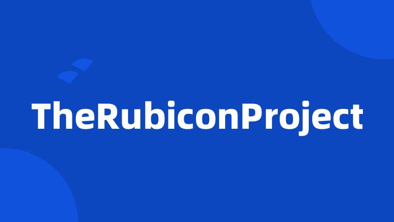 TheRubiconProject