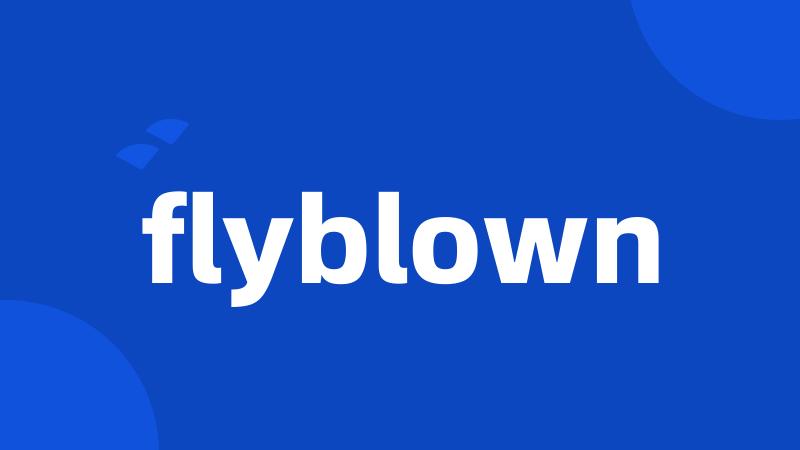 flyblown