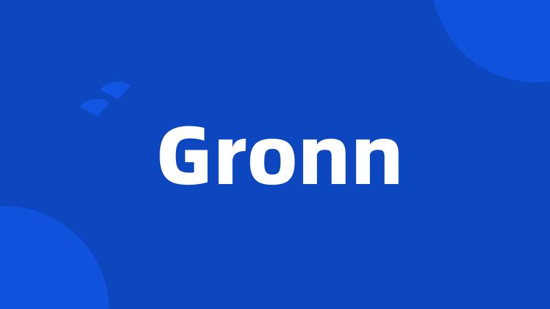 Gronn