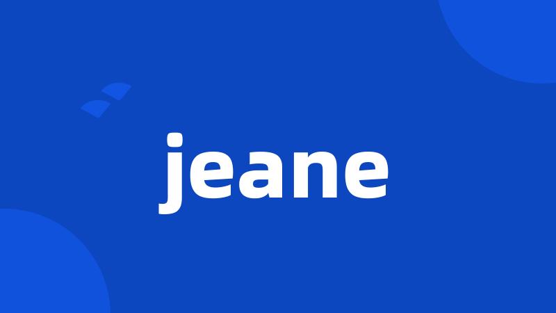 jeane