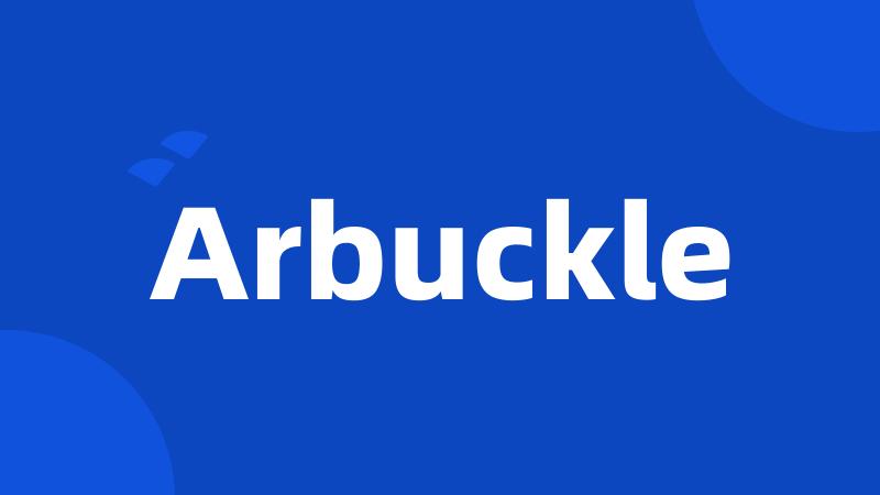 Arbuckle