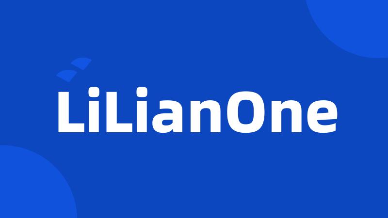 LiLianOne