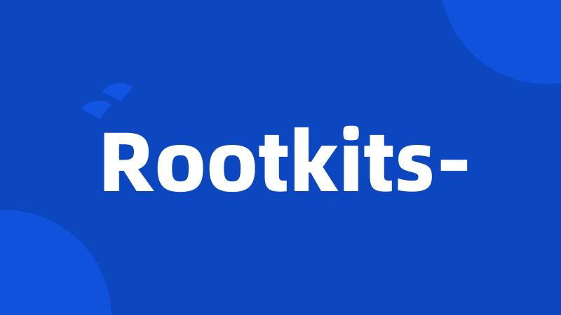 Rootkits-