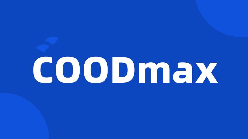 COODmax