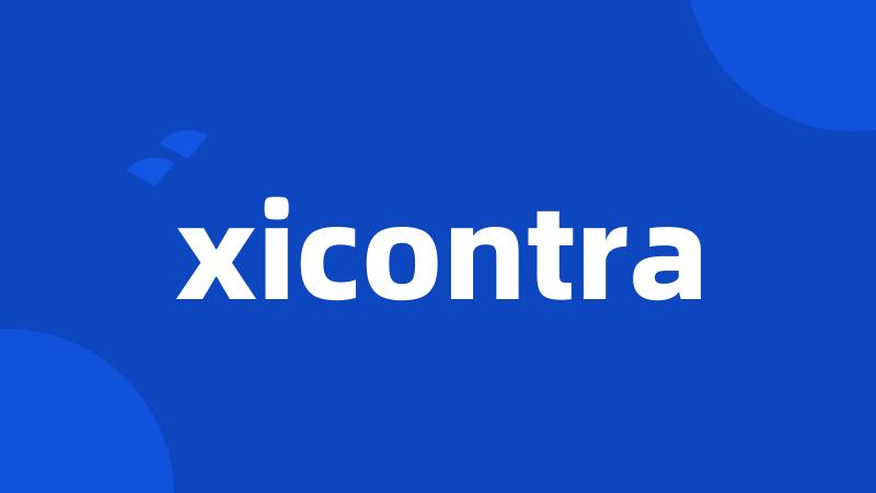 xicontra