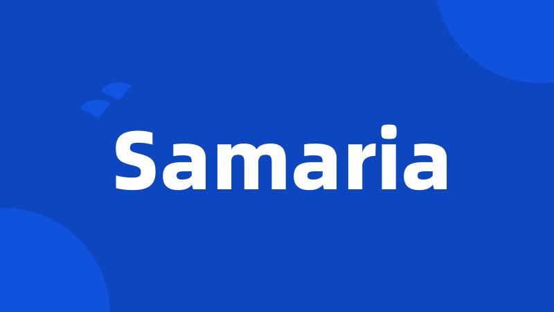 Samaria